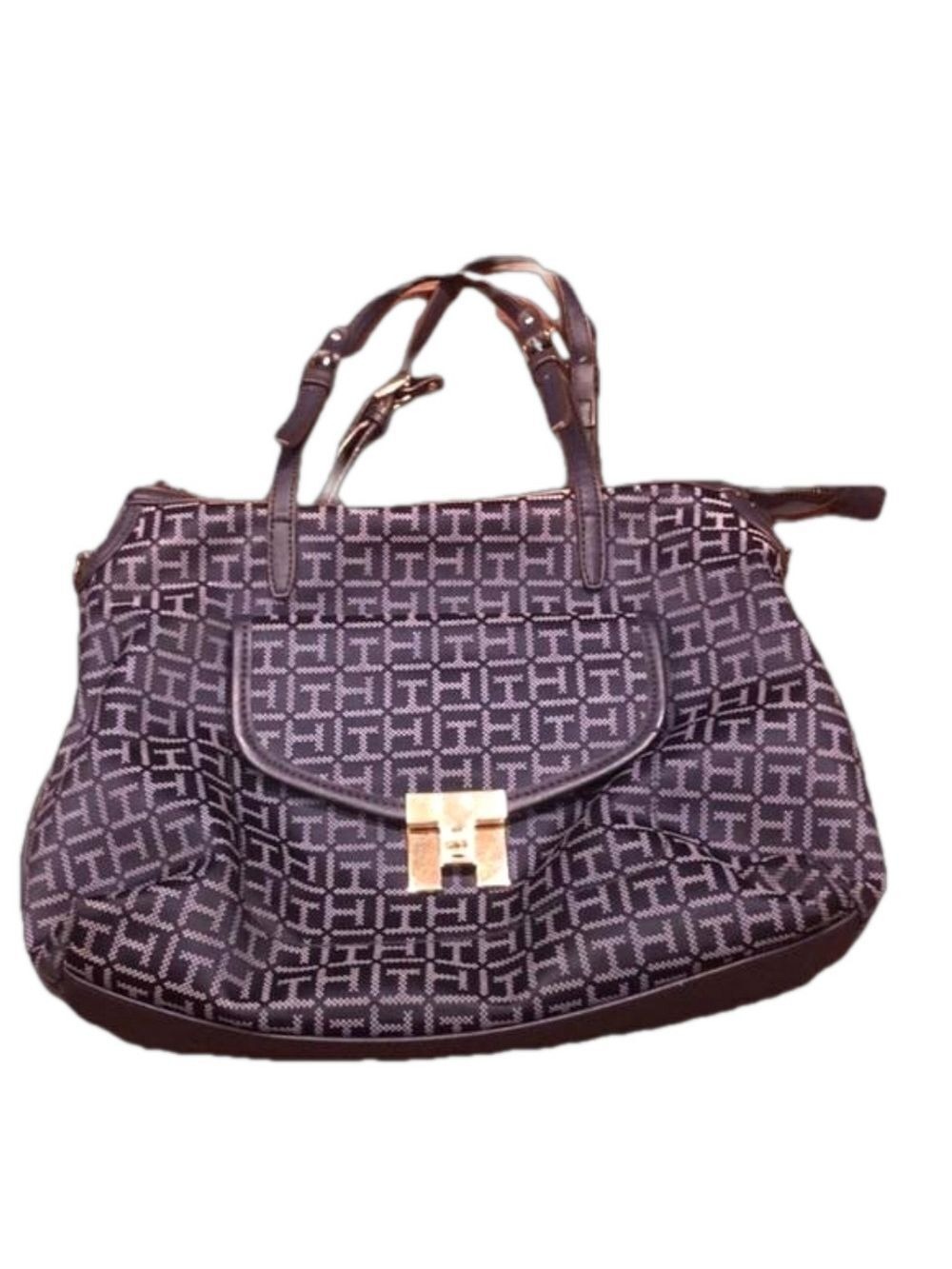 TOMMY HILFIGER Blue Tote! EUC!